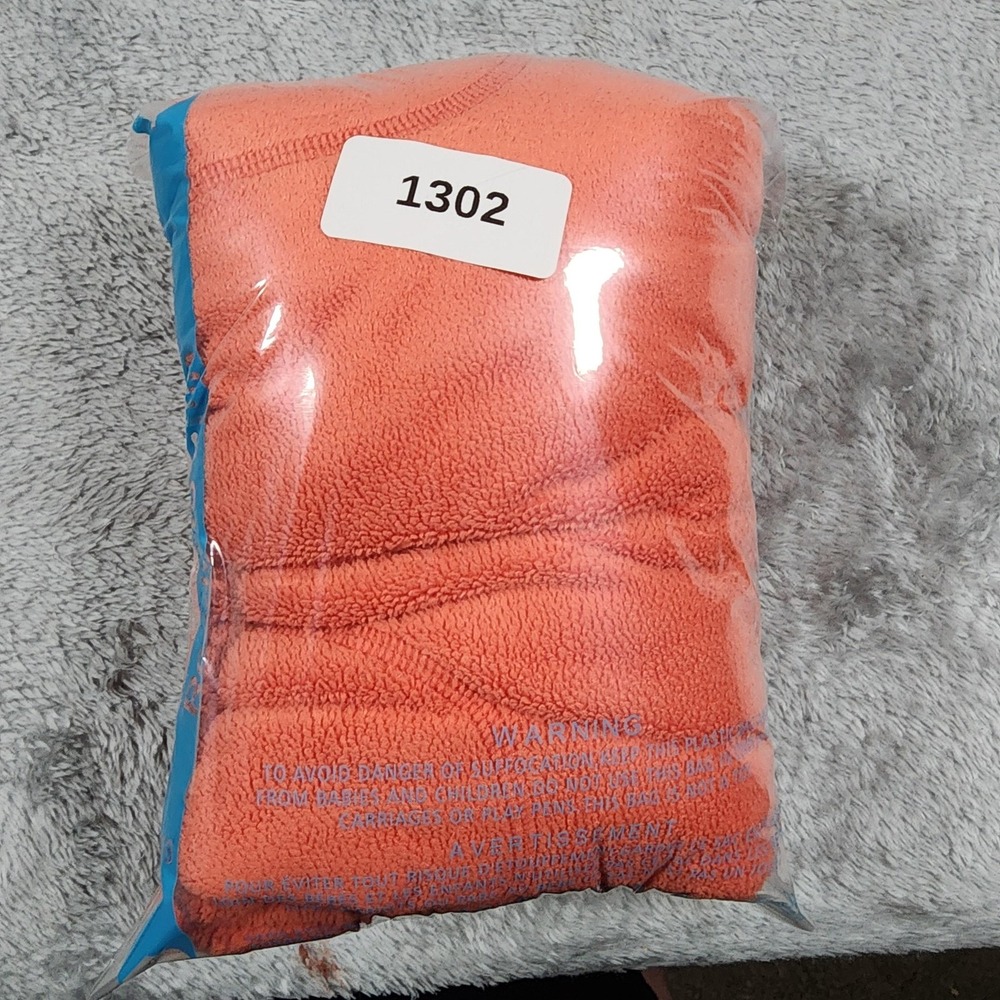 Patagonia Hoodie Girls Large Coral Fleece‎ Pullover Sweatshirt Front Pockets - Picture 11 of 11